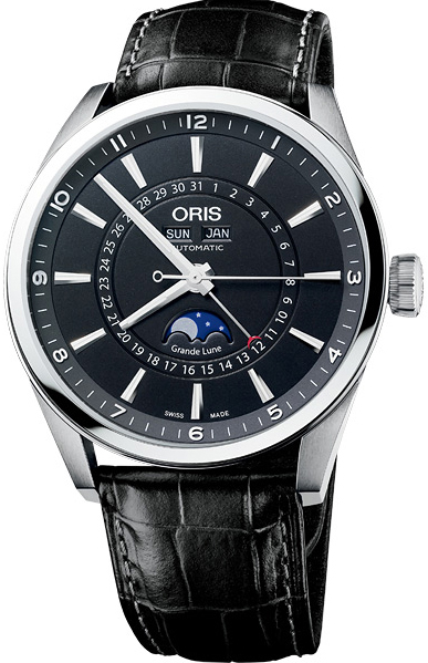 AAA 1:1 Replica Oris-Artix-Complication Mens Watches Black Dial Automatic 42MM 91576434054LSFC Watch