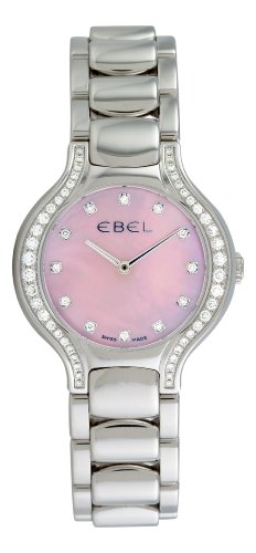 AAA 1:1 Replica Ebel Ladies Watches Mother Of Pearl Dial Swiss Quartz 30MM 9256N28/971050 Watch