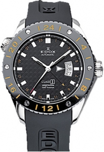 AAA 1:1 Replica Edox-Class-1 Mens Watches Black Dial Automatic (EDOX 930 based on the ETA 2893) 45MM 93002.TIN.NIN Watch