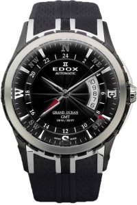AAA 1:1 Replica Edox Mens Watches Black Dial Automatic 45MM 93004.357N.NIN Watch
