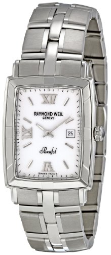 AAA 1:1 Replica Raymond-Weil Mens Watches White Dial Quartz 28.5MM 9341-ST-00307 Watch