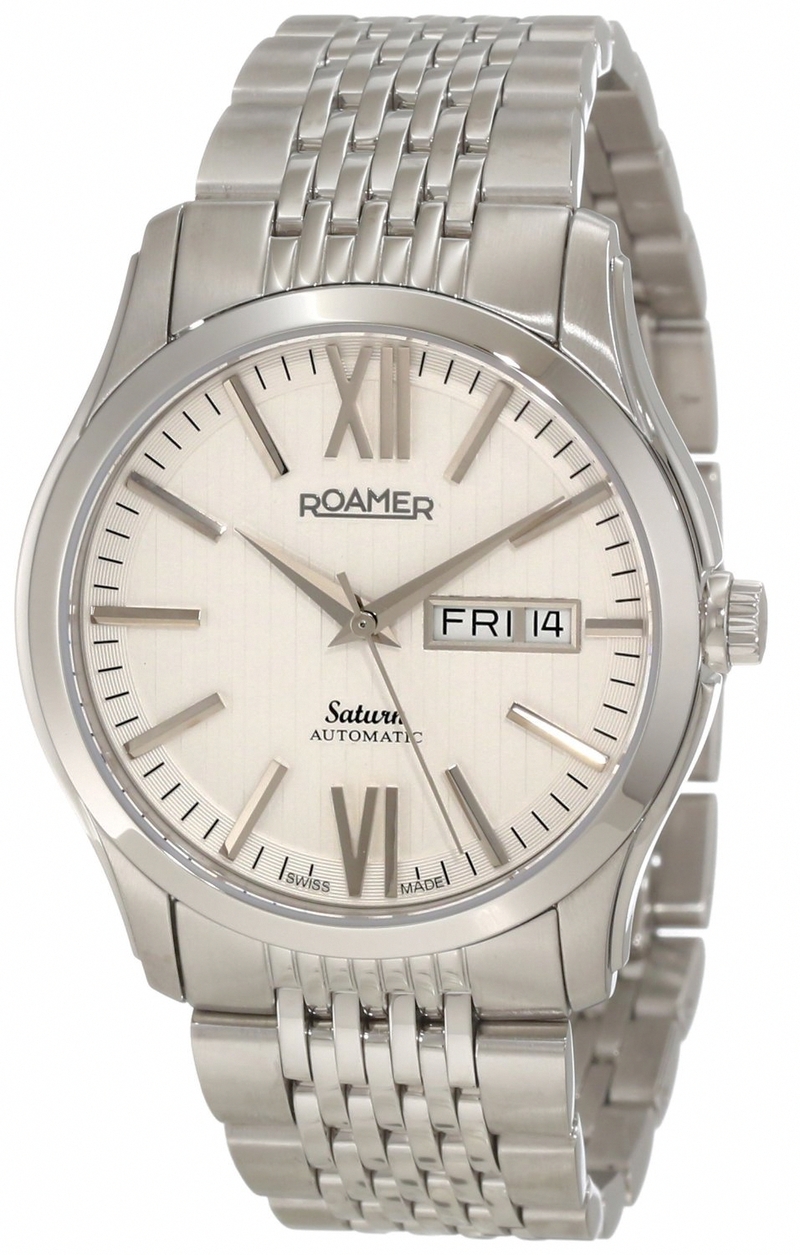 AAA 1:1 Replica Roamer-Of-Switzerland Mens Watches White Dial Automatic 39MM 941637-41-13-90 Watch