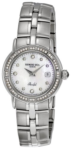 AAA 1:1 Replica Raymond-Weil-Women Ladies Watches Mother Of Pearl Dial Quartz 28MM 9441-STS-97081 Watch