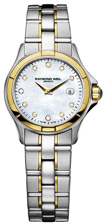 AAA 1:1 Replica Raymond-Weil-Parsifal Ladies Watches Mother Of Pearl Dial Quartz 28MM 9460-SG-97081 Watch