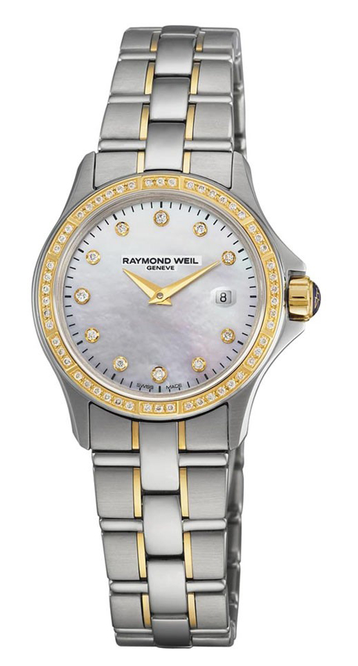 AAA 1:1 Replica Raymond-Weil-Parsifal Ladies Watches Mother Of Pearl Dial Quartz 28MM 9460-SGS-97081 Watch