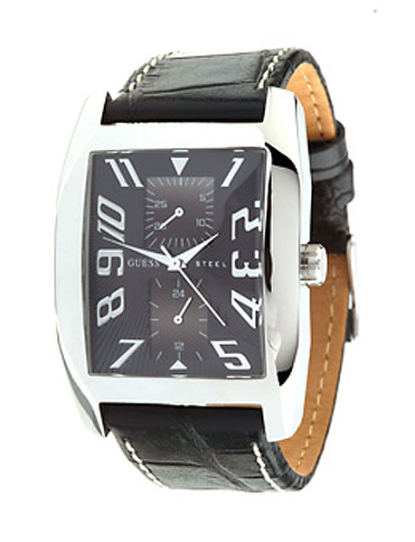 AAA 1:1 Replica Guess-Dress Mens Watches Black Dial Quartz 95200G1 Watch