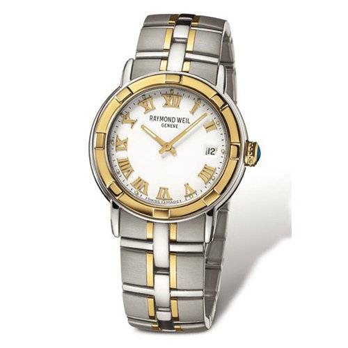 AAA 1:1 Replica Raymond-Weil Mens Watches White Dial Quartz 39MM 9540-STG-00308 Watch