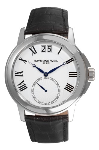 AAA 1:1 Replica Raymond-Weil Mens Watches White Dial Quartz 42MM 9578-STC-00300 Watch