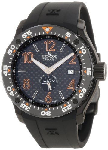 AAA 1:1 Replica Edox Mens Watches Black Dial Automatic Self-wind 43MM 96001.37NO.NIO2 Watch