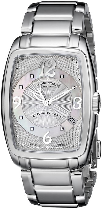 AAA 1:1 Replica Armand-Nicolet-Tl7 Ladies Watches Silver Dial Automatic 33MM 9631A-AK-M9631 Watch