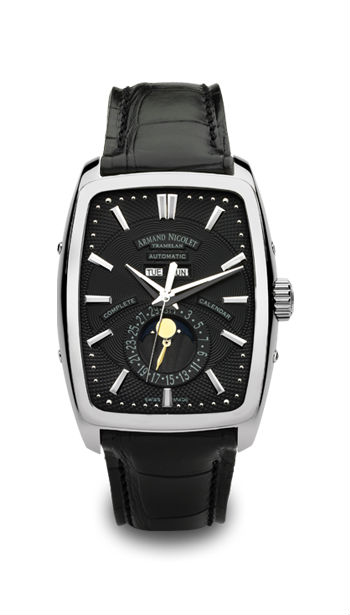 AAA 1:1 Replica Armand-Nicolet-Tm7 Mens Watches Black Dial Automatic 38MM 9632A-NR-P968NR3 Watch