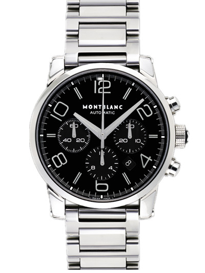 AAA 1:1 Replica MontBlanc-Timewalker Mens Watches Black Dial Automatic 43MM 9668 Watch