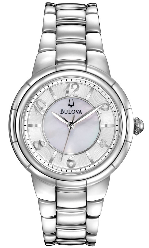 AAA 1:1 Replica Bulova Ladies Watches Mother Of Pearl Dial Quartz 33.5MM 96L169 Watch