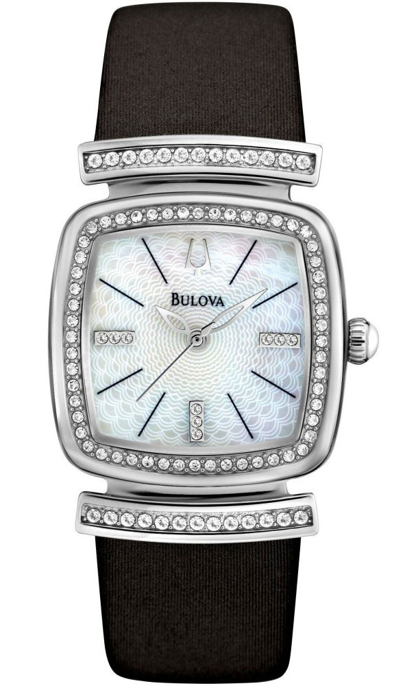 AAA 1:1 Replica Bulova Ladies Watches Mother Of Pearl Dial Quartz 28MM 96L194 Watch
