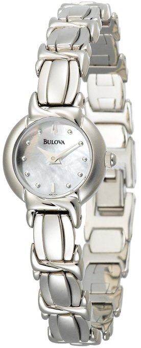 AAA 1:1 Replica Bulova Ladies Watches Mother Of Pearl Dial Quartz 20MM 96L90 Watch