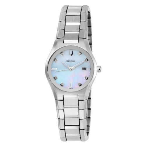 AAA 1:1 Replica Bulova Ladies Watches White Dial Quartz 96P108 Watch