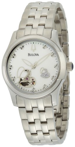 AAA 1:1 Replica Bulova Ladies Watches Mother Of Pearl Dial Automatic 33MM 96P114 Watch