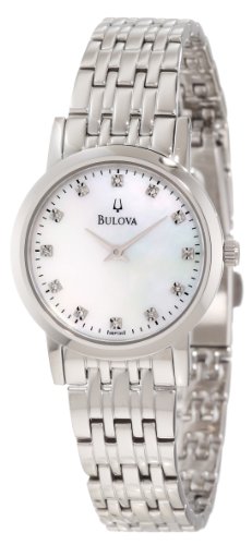 AAA 1:1 Replica Bulova Ladies Watches Mother Of Pearl Dial Quartz 27MM 96P135 Watch