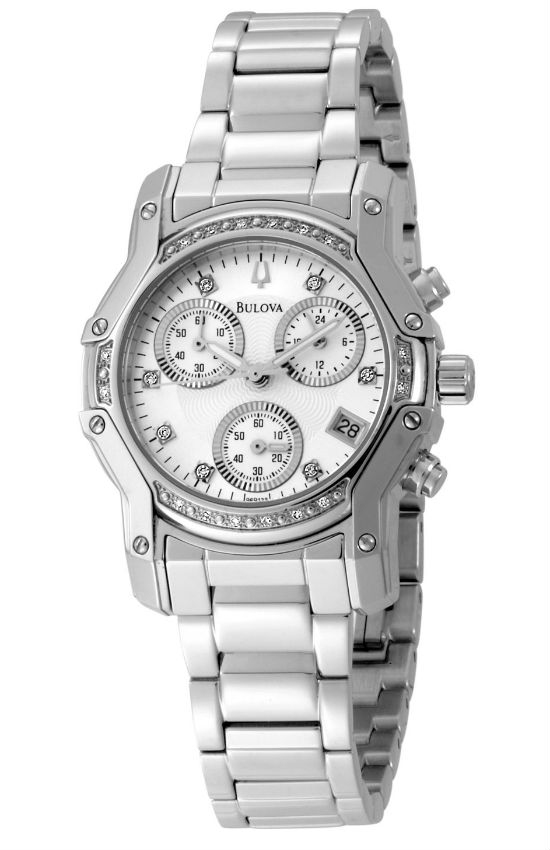 AAA 1:1 Replica Bulova Ladies Watches Silver Dial Quartz 32MM 96R138 Watch