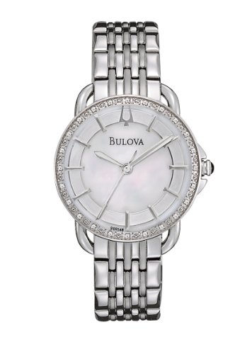 AAA 1:1 Replica Bulova Ladies Watches Mother Of Pearl Dial Japanese Quartz 30MM 96R146 Watch