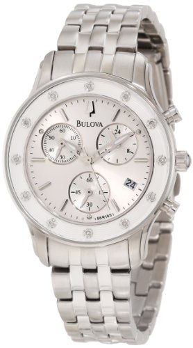 AAA 1:1 Replica Bulova Ladies Watches White Dial Quartz 34MM 96R165 Watch