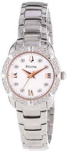 AAA 1:1 Replica Bulova Ladies Watches White Dial Quartz 27MM 96R176 Watch