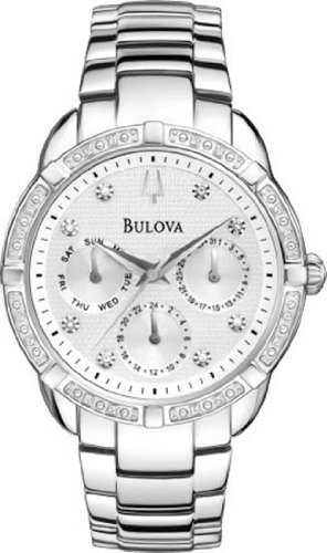 AAA 1:1 Replica Bulova Ladies Watches White Dial Quartz 36MM 96R195 Watch