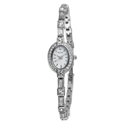 AAA 1:1 Replica Bulova Ladies Watches White Dial Japanese Quartz 17MM 96T49 Watch