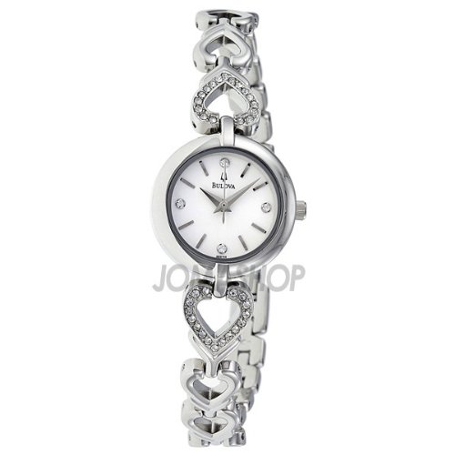 AAA 1:1 Replica Bulova Ladies Watches White Dial Quartz 22MM 96X114 Watch