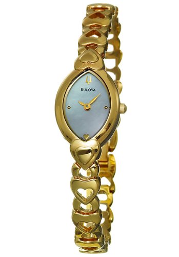 AAA 1:1 Replica Bulova Ladies Watches White Dial Japanese Quartz 16MM 97L000 Watch