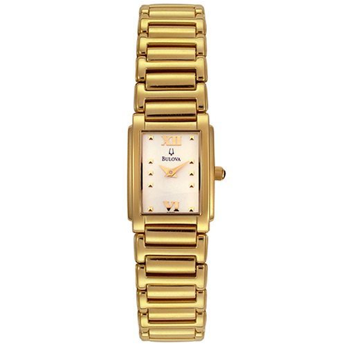 AAA 1:1 Replica Bulova Ladies Watches White Dial Japanese Quartz 19MM 97T79 Watch