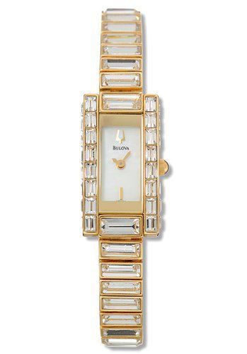 AAA 1:1 Replica Bulova Ladies Watches White Dial Japanese Quartz 14MM 97V24 Watch