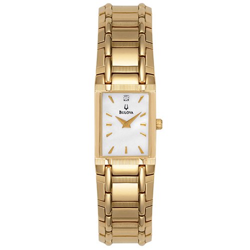 AAA 1:1 Replica Bulova Ladies Watches White Dial Japanese Quartz 15MM 97Y00 Watch
