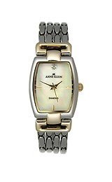 AAA 1:1 Replica Anne-Klein Ladies Watches Polished silver-tone metal case Dial Japanese quartz 23MM 9897MPTT Watch