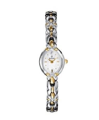 AAA 1:1 Replica Bulova Ladies Watches White Dial Japanese Quartz 16MM 98P38 Watch