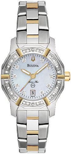 AAA 1:1 Replica Bulova Ladies Watches White Dial Japanese Quartz 27MM 98R118 Watch