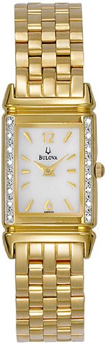 AAA 1:1 Replica Bulova Ladies Watches White Dial Japanese Quartz 18MM 98R121 Watch