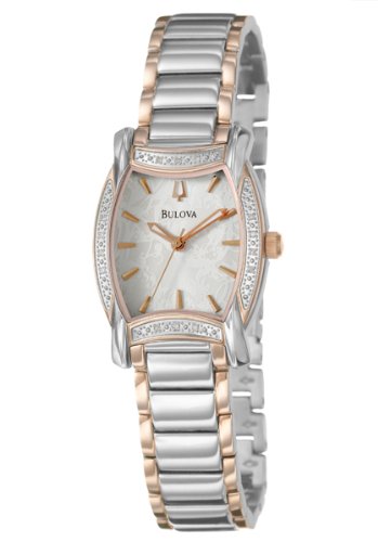AAA 1:1 Replica Bulova Ladies Watches Mother Of Pearl Dial Japanese Quartz 26MM 98R138 Watch