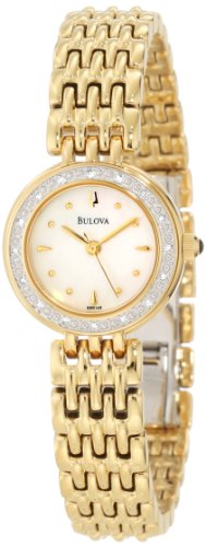 AAA 1:1 Replica Bulova Ladies Watches Mother Of Pearl Dial Quartz 23MM 98R148 Watch