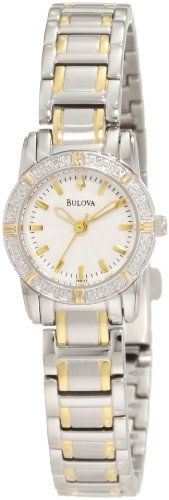 AAA 1:1 Replica Bulova Ladies Watches White Dial Japanese Quartz 21MM 98R155 Watch