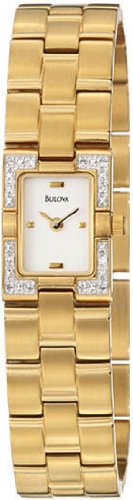AAA 1:1 Replica Bulova Ladies Watches White Dial Quartz 16MM 98R64 Watch