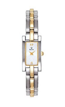 AAA 1:1 Replica Bulova Ladies Watches White Dial Japanese Quartz 14MM 98T60 Watch