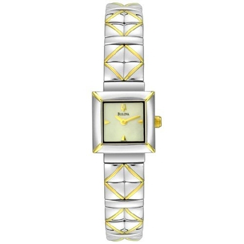 AAA 1:1 Replica Bulova Ladies Watches Mother Of Pearl Dial Japanese Quartz 19MM 98T71 Watch