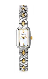 AAA 1:1 Replica Bulova Ladies Watches Mother Of Pearl Dial Japanese Quartz 20MM 98T88 Watch