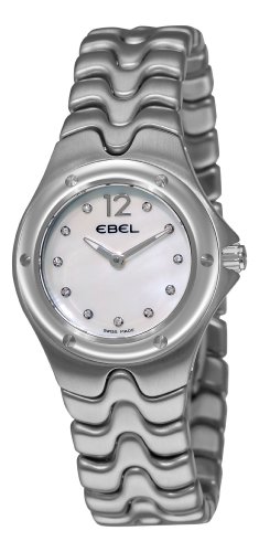 AAA 1:1 Replica Ebel-Stainless-Steel Ladies Watches Dial Quartz 28MM 9956K21/9811 Watch