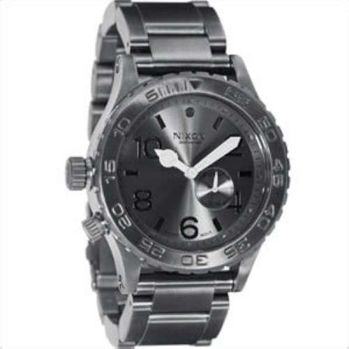 AAA 1:1 Replica Nixon Mens Watches Silver Dial Quartz 42MM A035-632 Watch