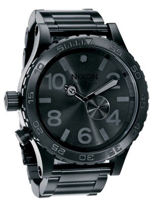 AAA 1:1 Replica Nixon-51-30 Watches Black Dial Quartz 51MM A057-001 Watch