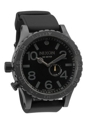 AAA 1:1 Replica Nixon Mens Watches Black Dial Quartz 51MM A058-680 Watch