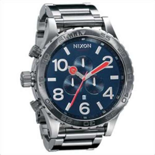 AAA 1:1 Replica Nixon Mens Watches Blue Dial Japanese Quartz 51MM A083-307 Watch