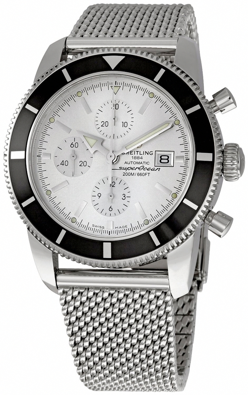 AAA 1:1 Replica Breitling-Superocean-Heritage Mens Watches Silver Dial Automatic A1332024/G698-SS Watch
